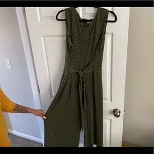 Polka dot jumpsuit